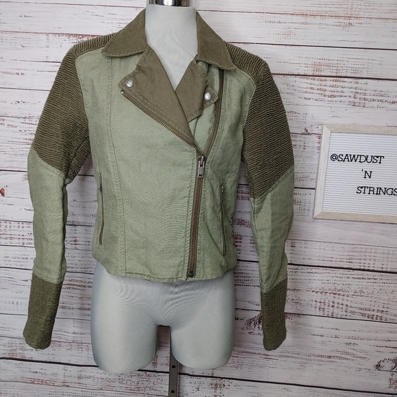 ARITZIA Wilfred Free Alana moto jacket M - Picture 2 of 10